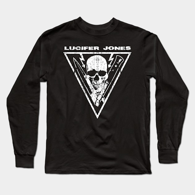 Lucifer Jones - Classic Logo Long Sleeve T-Shirt by Digital City Records Group